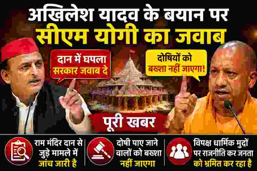 अखिलेश यादव के बयान पर सीएम योगी का जवाब: पूरी खबर
