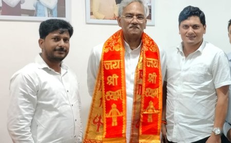पूर्व मुख्यमंत्री एवं वर्तमान सांसद हरिद्वार श्री त्रिवेंद्र सिंह रावत