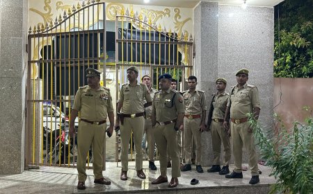 कांवड़ यात्रा मार्ग एवं शिविरों का एसीपी-1 नोएडा ने किया स्थलीय निरीक्षण, सुरक्षा व यातायात व्यवस्था को लेकर दिए दिशा-निर्देश
