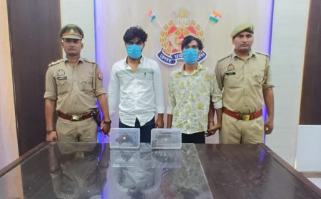 लोनी पुलिस की कार्रवाई: फायरिंग व बलवा मामले में दो वांछित आरोपी गिरफ्तार, अवैध हथियार बरामद