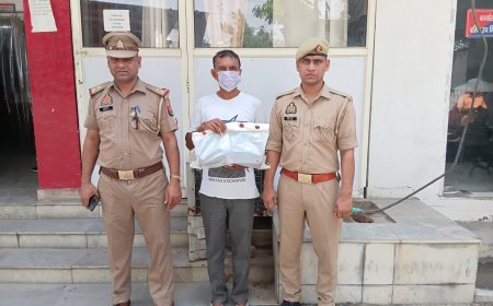 चीनी मांझे की बिक्री करने वाला आरोपी गिरफ्तार, 2 बंडल प्रतिबंधित मांझा बरामद