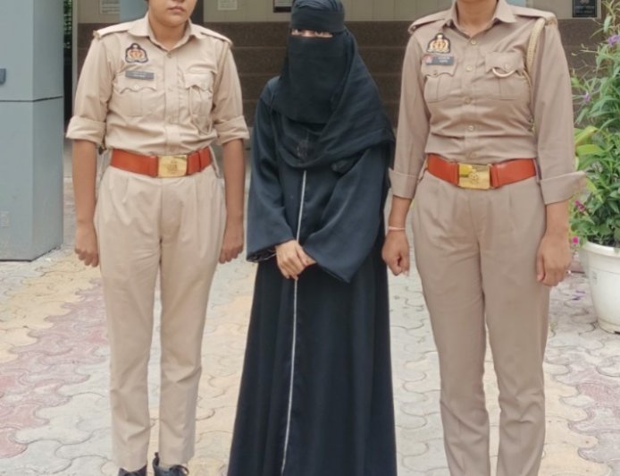 नशीला पदार्थ खिलाकर घर में चोरी करने वाली आरोपी महिला गिरफ्तार, 34,190 रुपये बरामद