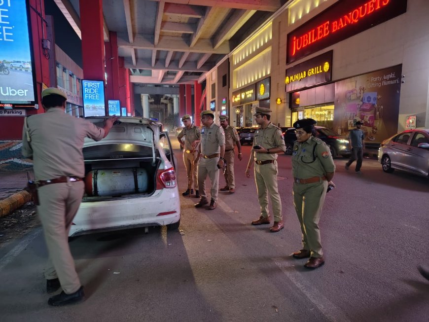स्वतंत्रता दिवस के मद्देनजर नोएडा में पुलिस का सघन चेकिंग अभियान, मेट्रो स्टेशन व भीड़भाड़ वाले इलाकों में बढ़ाई गई सुरक्षा