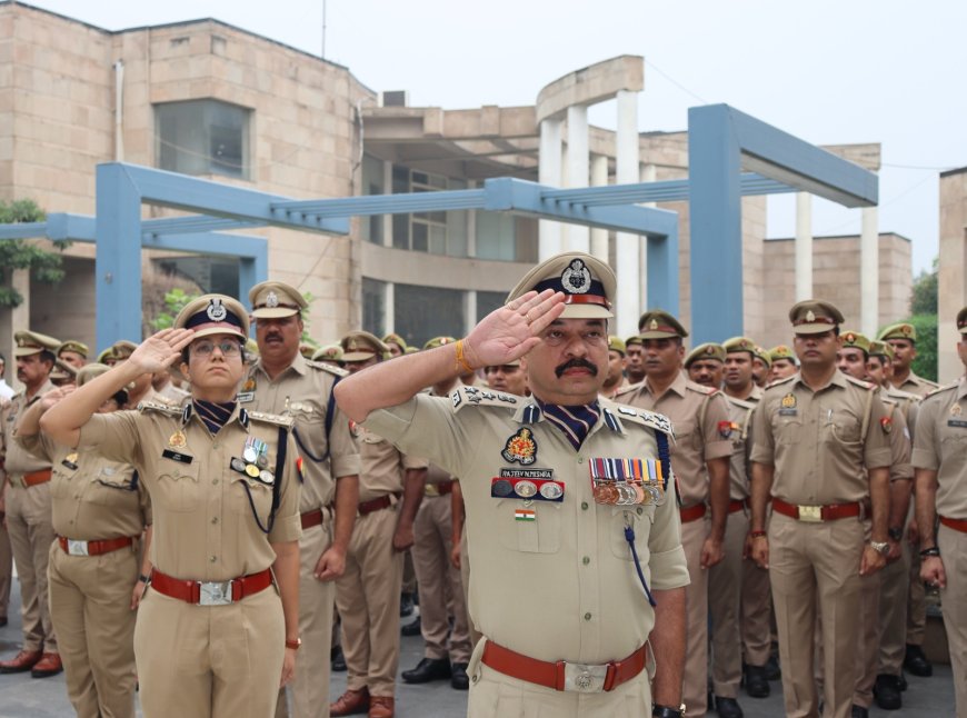 गौतमबुद्धनगर पुलिस कमिश्नरेट में गरिमा और उत्साह के साथ मनाया गया 80वां स्वतंत्रता दिवस