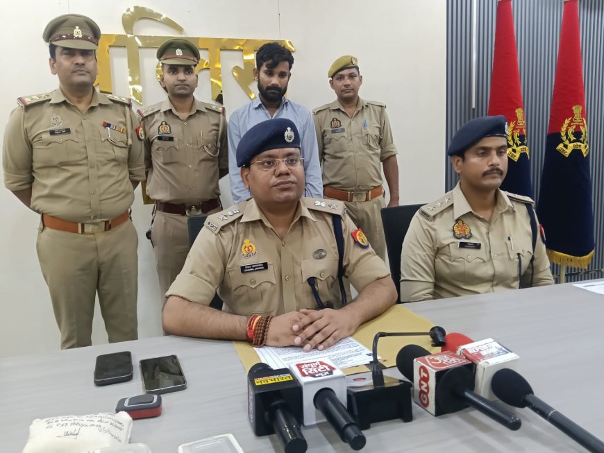 गाजियाबाद में चोरी का खुलासा, एक आरोपी गिरफ्तार