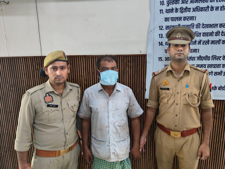 पत्नी और दो बेटियों पर चाकू से हमला, पत्नी व बड़ी बेटी की हत्या; आरोपी पति गिरफ्तार