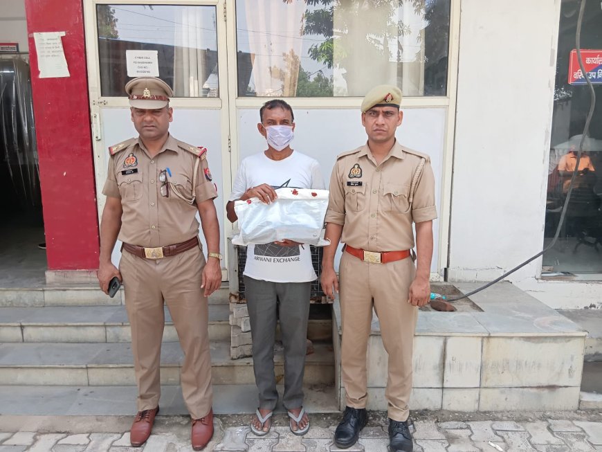 चीनी मांझे की बिक्री करने वाला आरोपी गिरफ्तार, 2 बंडल प्रतिबंधित मांझा बरामद