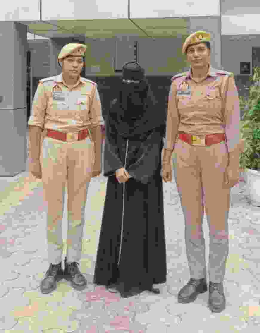 नशीला पदार्थ खिलाकर घर में चोरी करने वाली आरोपी महिला गिरफ्तार, 34,190 रुपये बरामद