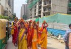 Dream Valley Enchante में गणेश चतुर्थी पर भव्य कलश यात्रा, श्रद्धालुओं ने लिया बढ़-चढ़कर हिस्सा