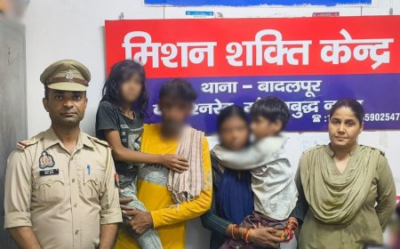 बादलपुर पुलिस की तत्परता से लापता भाई-बहन सकुशल बरामद, परिजनों को सौंपे