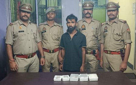 भोजपुर पुलिस ने चोरी के मामले में आरोपी को किया गिरफ्तार, लाखों के आभूषण बरामद