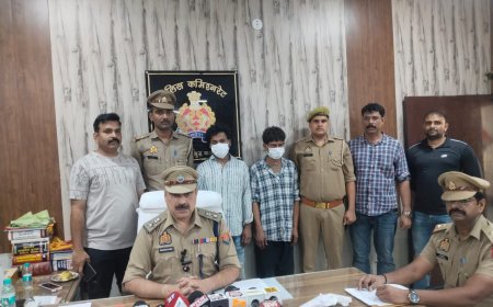 थाना फेज 2  पुलिस द्वारा 02 पहिया वाहन चोरी करने वाले गिरोह के 02 अभियुक्त गिरफ्तार, कब्जे से चोरी की 11 मोटर साइकिलें व अवैध शस्त्र बरामद।