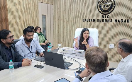 गौतम बुद्ध नगर यूपी इंटरनेशनल ट्रेड शो-2026 में विद्यार्थियों की बढ़ेगी भागीदारी, क्विज और बैटल ऑफ द बैंड्स प्रतियोगिता का होगा आयोजन