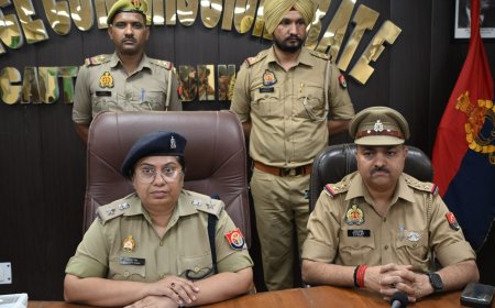 सेक्टर-39 पुलिस ने चोरी की घटना का किया खुलासा, करीब 16 लाख के आभूषण और ₹1.09 लाख नकद बरामद
