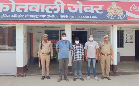 यमुना एक्सप्रेसवे बस अग्निकांड: चालक-परिचालक समेत 3 आरोपी गिरफ्तार, हादसे में 9 लोगों की हुई थी मौत