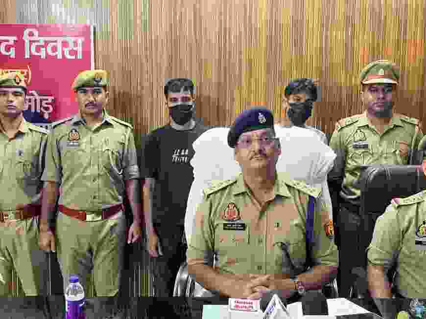 गाजियाबाद: तुलसी निकेतन में चोरी का खुलासा, दो आरोपी गिरफ्तार