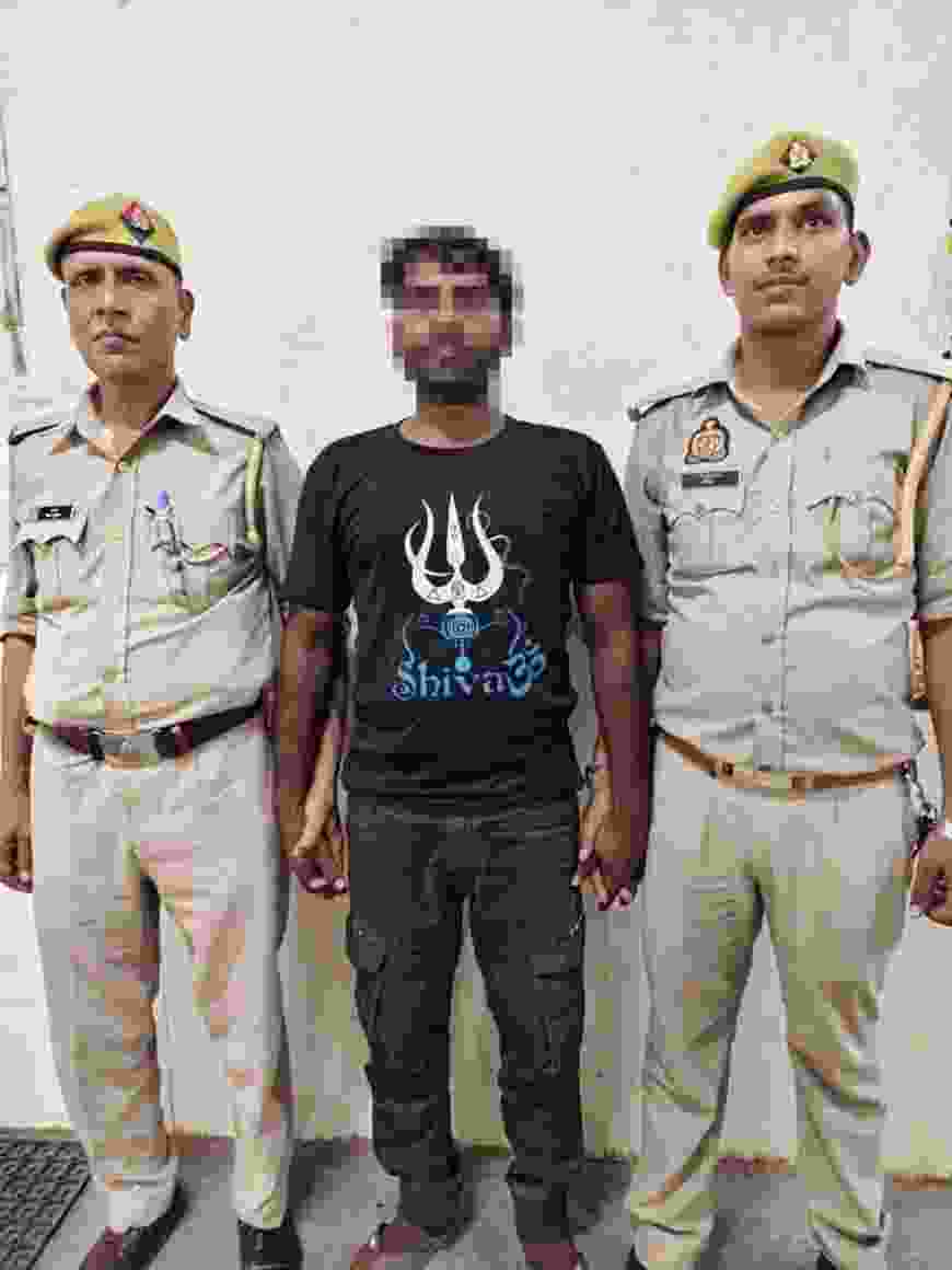 हत्या के प्रयास के मामले में आरोपी गिरफ्तार, कार से दो बार मारी थी टक्कर