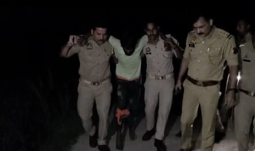 पुलिस मुठभेड़ में लूट-चोरी का वांछित आरोपी गिरफ्तार, अवैध तमंचा, नकदी और चोरी की बाइक बरामद