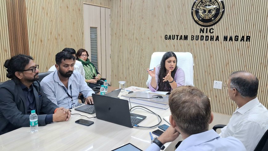 गौतम बुद्ध नगर यूपी इंटरनेशनल ट्रेड शो-2026 में विद्यार्थियों की बढ़ेगी भागीदारी, क्विज और बैटल ऑफ द बैंड्स प्रतियोगिता का होगा आयोजन
