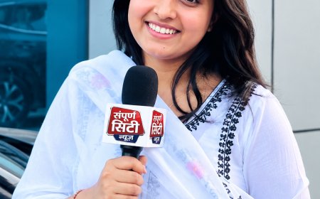 तनिशा मीणा एंकर — संपूर्ण सिटी न्यूज़