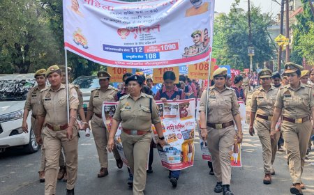 गौतमबुद्धनगर में मिशन शक्ति 6.0 के तहत महिला सशक्तिकरण रैली, 500 बालिकाओं ने लिया हिस्सा