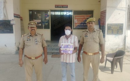 नोएडा: मंदिर के दानपात्र का ताला तोड़कर नकदी चोरी करने वाला आरोपी गिरफ्तार, 5,220 रुपये बरामद