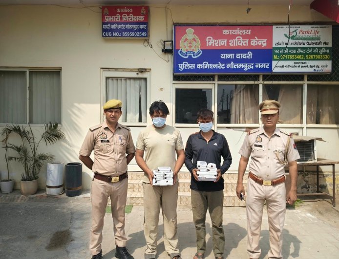 दादरी पुलिस ने घर में चोरी करने वाले 2 आरोपियों को दबोचा, जेवरात और 2 लाख रुपये बरामद