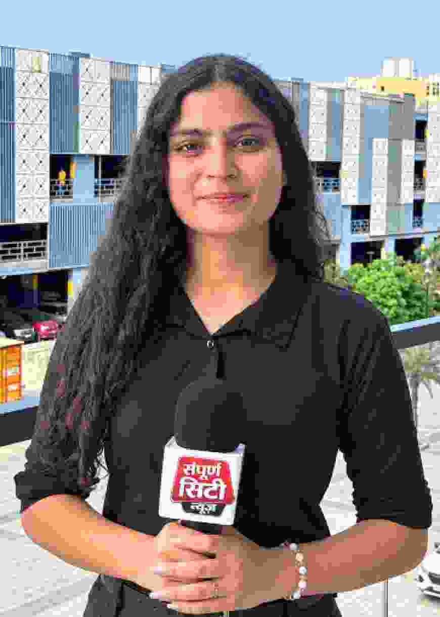 PRIYANKA PANDEY REPORTER NOIDA CIRCLE 1,2,3