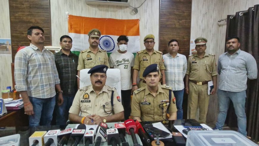 ग्रेटर नोएडा में पुलिस मुठभेड़ के बाद दो शातिर चोर गिरफ्तार, एक के पैर में लगी गोली; जेवर, नकदी और तमंचा बरामद